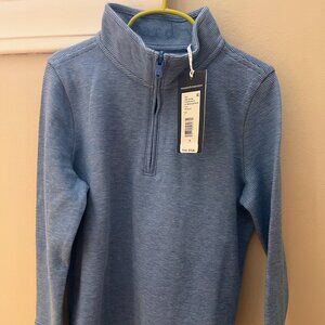 Vineyard Vines Kids Striped Shep Shirt Quarter Zip Size 7 NWT